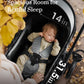 2-In-1 Convertible Baby Stroller With Aluminum Frame & Linen, Bassinet Stroller With Rubber Wheels, Foldable Infant Stroller Wit