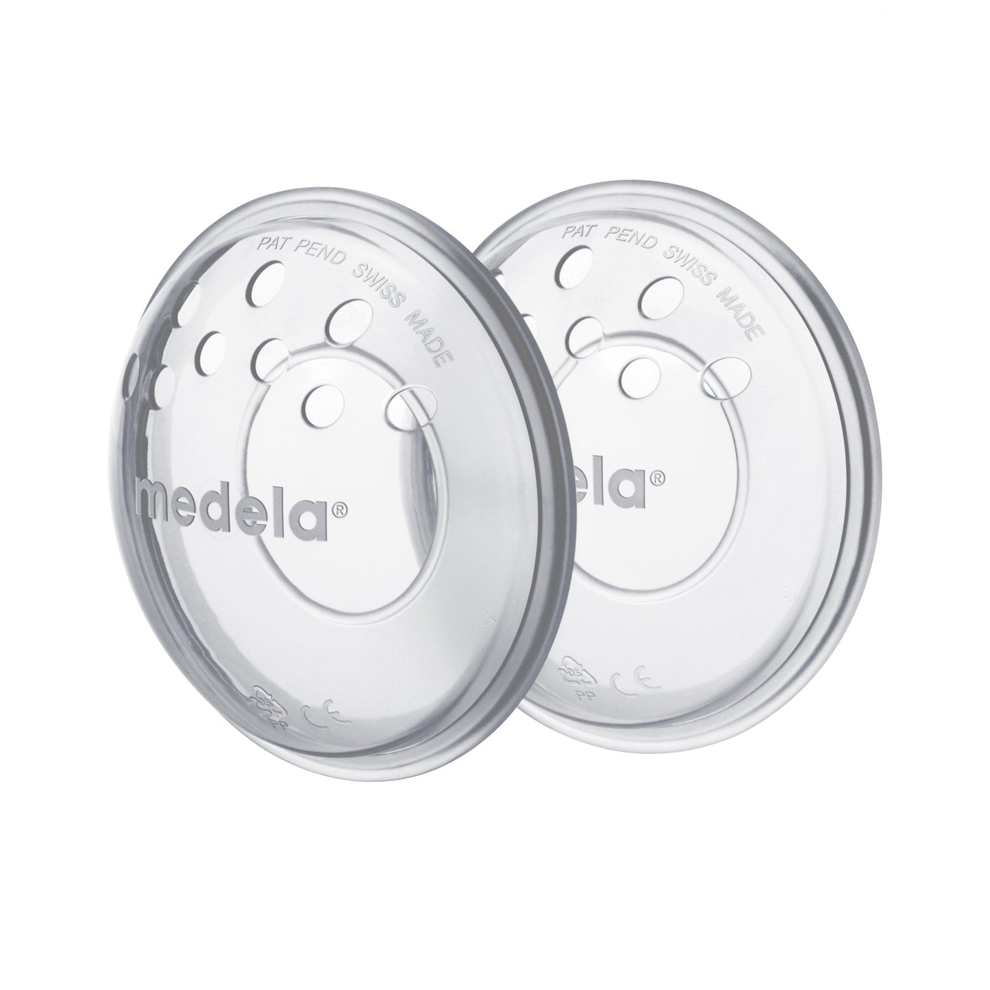 Medela SoftShells Breast Shells for Sore Nipples for Pumping or Breastfeeding, Discreet Breast Shells, Flexible and Easy to Wear
