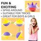 Spinning Toys For Kids 100 Pcs - Easter Egg Fillers - Flip Upside Down Spinning Toys Bulk- Spinning Top Party Favors For Kids -
