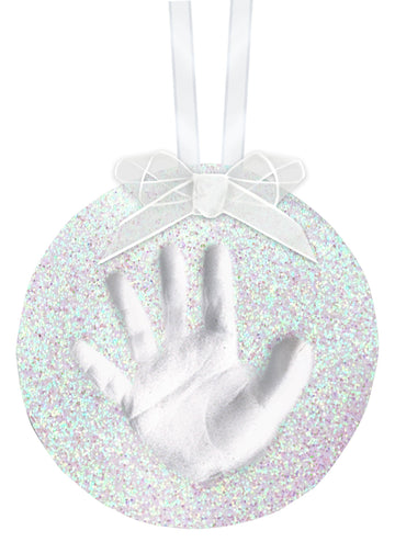 Pearhead Babyprints Baby'S First Handprint Or Footprint Ornament Kit, Easy No-Bake Diy Clay Kit, Christmas Baby Keepsake Gift, G