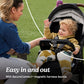 Graco Outpace Lx All-Terrain 3-Wheel Baby Stroller, Cohen     Compatible For Travel System, Easy One-Hand Fold, In-Seat Suspensi