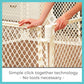 Toddleroo by North States - Superyard 2-Panel Extension: 65.5 Inch Play Yard Extension - Works with Superyard Playpens - Ivory