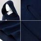 Homelex Blue Renaissance Costume For Boys - Kids Medieval Cloak With Hood Halloween Ranger Wizard Elven Hooded Cape Robe