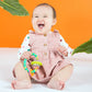 Bright Starts Everything Nice Teething Toys 9-Piece Set - BPA-Free Rattles and Chillable Teethers, Purple and Pink Baby Toys, 3