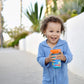 Nuby 360 Degree Easy Sip 3D Grip Wonder Cup With Printed Silicone Sleeve, 10 Oz, Whale
