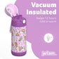 Jarlson    Kids Water Bottle - Mali - Insulated Stainless Steel Water Bottle With Chug Lid - Thermos - Girls/Boys (Princess  'Mo