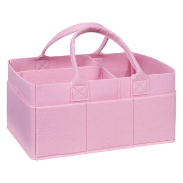 Sammy & Lou Diaper Caddy Organizer - Collapsible Tote Bag With Handles - Organizer For Diapers, Wipes & Baby Changing Supplies -