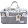 Lily Miles Baby Diaper Caddy - Large Organizer Tote Bag For Baby Essentials Boy Or Girl - Baby Shower Basket - Nursery Must Have