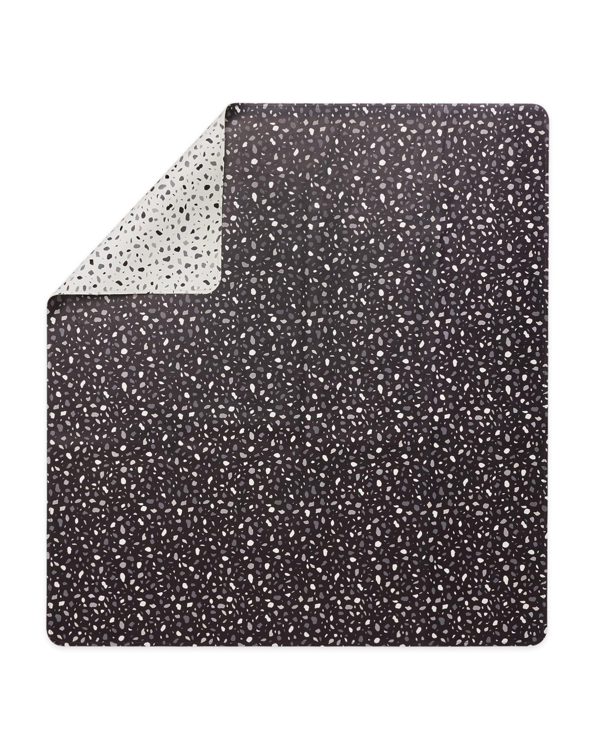 Lalo Splat Mat - Double-Sided Vegan Leather Wipeable Baby Splat Mat - Modern Design, Perfect For Mealtime & Playtime, Easy To Cl