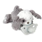 RaZbaby RaZbuddy RaZberry Teether/Pacifier Holder w/Removable Baby Teether Toy - 0M+ - Bpa Free (Puppy)