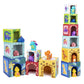 KMTJT Toddlers and Babies Dinosaur Sorting and Stacking Toys Blocks for 1-3 Kids Preschool Learning, Numbers Nesting Boxes Monte