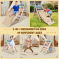 Pikler Triangle Climbing Set, Climbing Toys For Toddlers 1-3 Inside, 5In1 Montessori Climbing Set, Pikler Climbing Set With Fold