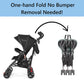 Dream On Me Volgo Twin Umbrella Stroller in Black, Lightweight Double Stroller for Infant & Toddler, Compact Easy Fold, Large St
