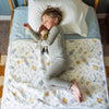 Tuckable Side Bed Wetting Pads Toddlers, Reusable Washable Waterproof Baby Potty Training Mattress Pee Pads Sheet Protector Kids
