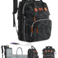 ISMGN Diaper Bag Backpack with Changing Station, Large Diaper Bag, Multifunctional Diaper Bag, Baby Bag, Camo