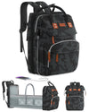 ISMGN Diaper Bag Backpack with Changing Station, Large Diaper Bag, Multifunctional Diaper Bag, Baby Bag, Camo