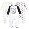 Hudson Baby Unisex Baby Cotton Coveralls Nyc, 0-3 Months