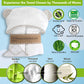 Channing & Yates Premium Boutique Hooded Baby Towels And 6 Washcloth Set - Organic Viscose Made From Bamboo Baby Towel With Hood