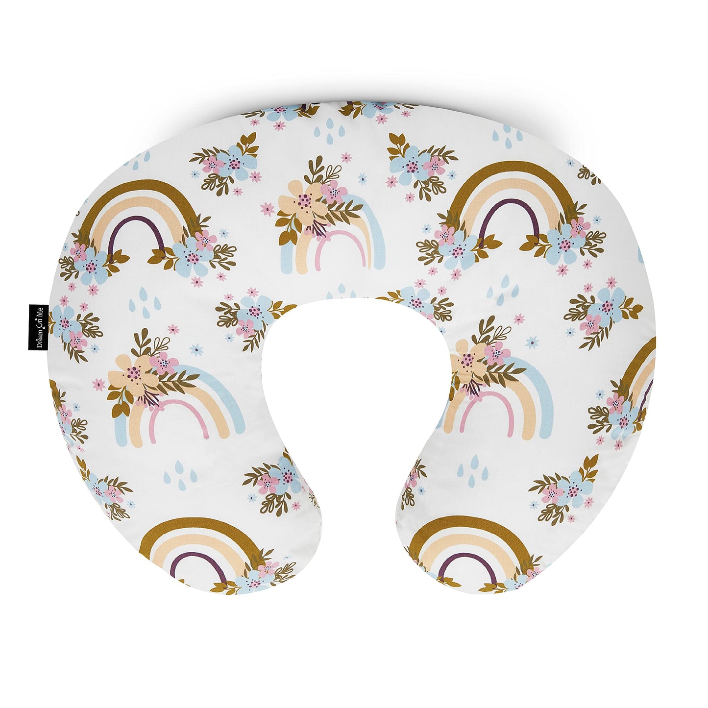 Beeboo Nursing Pillow And Positioner, Supportive For Breastfeeding And Bottle Feeding, Removable And Washable Cover, Soft And Br
