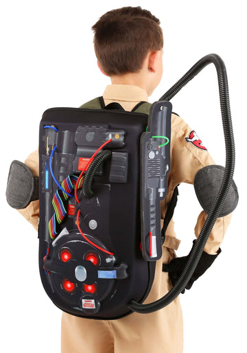 Fun Costumes Ghostbusters Proton Pack For Kids, Ghostbusters Backpack Roleplay Accessories Standard Black