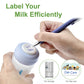 Maymom Wide-Mouth Milk Storage Collection Bottle With Dome Cap, Bottle Top, Sureseal Sealing Disk; Can Replace Spectra S1 S2 Bot