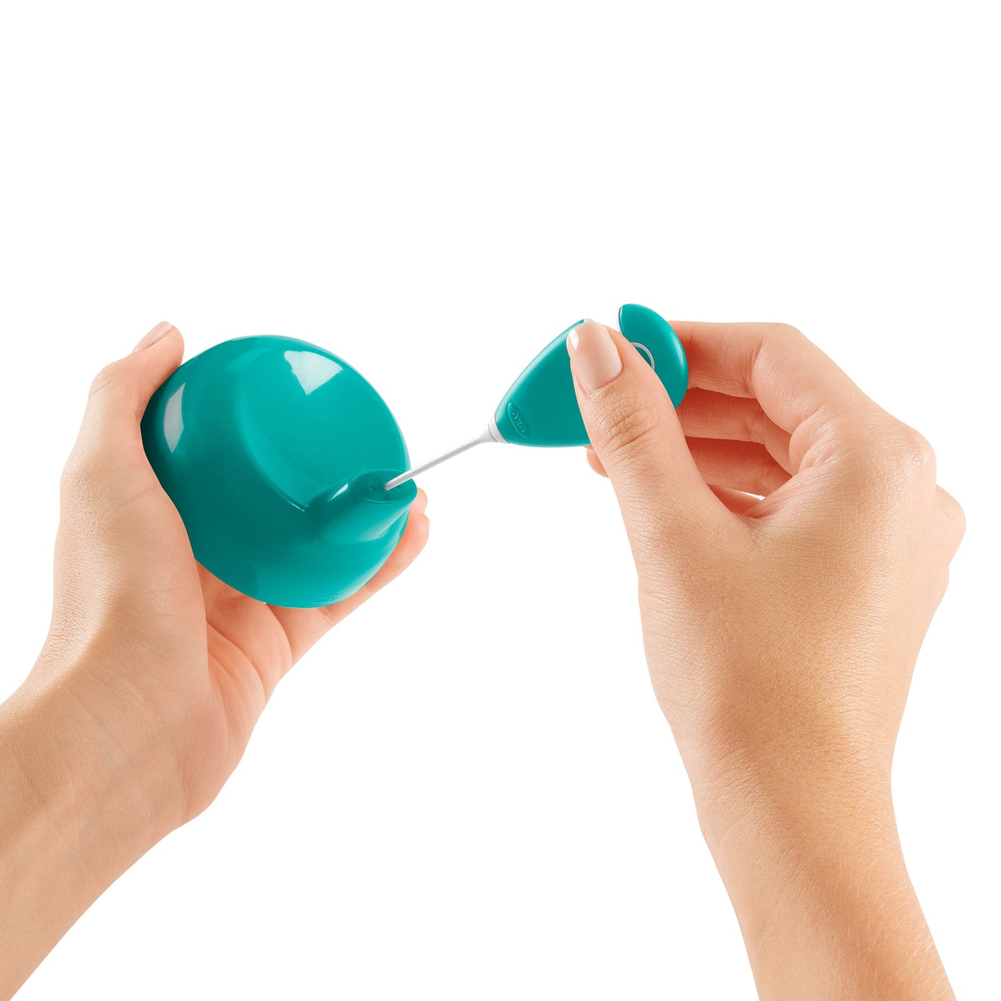 Oxo Tot Cleaning Set For Straw & Sippy Cup, Teal