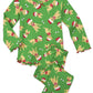 Saras Prints Baby Girls Cozy Ruffled Relaxed Fit Pajama Set, Yellow LabsYLS, 24M