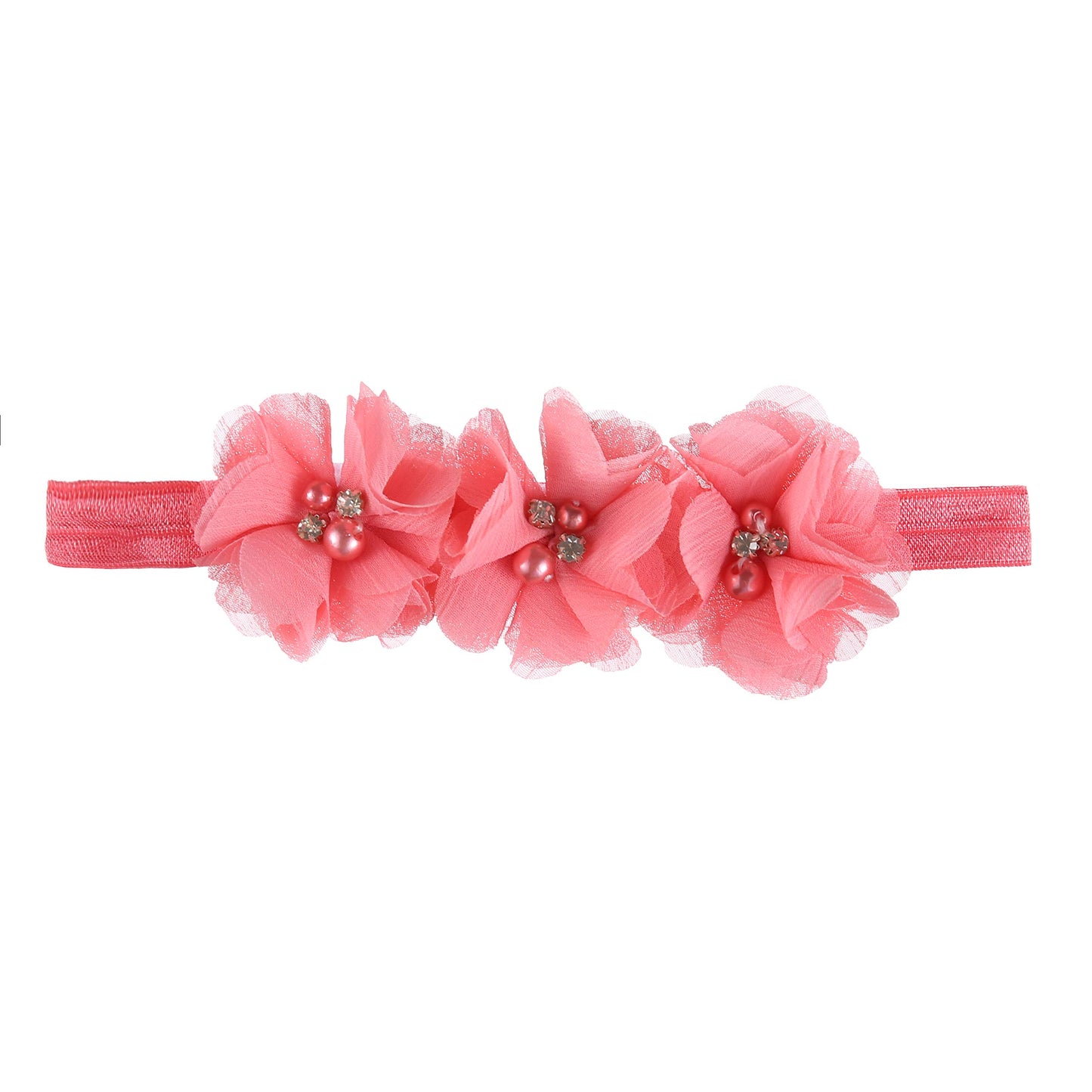 Baby Girls Tutu Skirt Headband Set Toddler Ruffle Tulle Diaper Covers 6-24 Month Coral