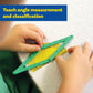LEARNING ADVANTAGE GeoStix Basic Set - 80 Construction Sticks - 24 Activity Cards - 2 Protractors - Build 2D Shapes and Measure
