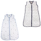Hudson Baby Unisex Muslin Cotton Sleeveless Wearable Sleeping Bag, Sack, Blanket, Anchor/Paper Airplane Muslin 2-Pack, 12-18 Mon