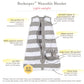 Burts Bees Baby Beekeeper Wearable Blanket Winter, Organic Cotton Swaddle 0.5 or 1.5 TOG, Baby Infant Wearable Blanket & Essent