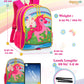 Happyvk Backpack With Leash For Kids-Anti Lost Walking Toddler Leash-Unicorn Design-For 1-4 Years Old Girls