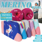 Eocom 6 Pairs Children'S Winter Warm Wool Socks Kids Toddlers Boys Girls Thermal Thick Boot Cozy Crew Socks (8-12 Years, Unicorn