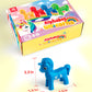 Coogam Unicorn Uppercase & Lowercase Letters Matching Game,13pcs Double-Sided ABC Letter Toys with 26 Alphabet Recognition Match
