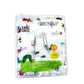 Bapronbaby Eric Carle Bug World Splash Mat - Waterproof Catch-All For Under High Chairs, Floors, Tables, Playtime Or Arts & Craf