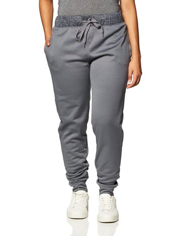 Hanes Womens Sport Performance Fleece Jogger With Pockets Pants, Dada Grey Soliddada Grey Heather, Small Us