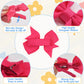 Hair Bows For Girls, 60Pcs 2' Fully Lined Alligator Hair Clips, Toddler Hair Accessories (30 Colors In Pairs)