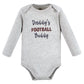 Hudson Baby Baby Girls Long-Sleeve Bodysuits Hudson Unisex Cotton Long Sleeve Bodysuits Football Buddy 6 9 Months, Football Budd