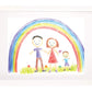 Kate & Milo Children'S Artwork Frame, Holds Kids Crafts Up To 11' X 14', Proud Parent, White