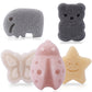 Kecuco Konjac Baby Sponge For Bathing, Natural Kids Bath Sponges For Infants, Toddler Bath Time, Cute Shapes Natural And Safe Pl