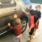 Parking Pal Car Magnet Safe Spot To Stand And Children'S Safety Book Combo Pack (Letters)