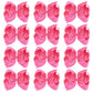Oaoleer Big Hair Bows For Girls 12 Pcs 6' Hot Pink Grosgrain Ribbon Large Boutique Bow Alligator Clips Hair Accessories For Tod