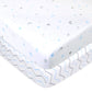 American Baby Company Printed 100% Natural Cotton Jersey Knit Fitted Pack N Play Playard Sheet, Soft Breathable, for Boys and Gi