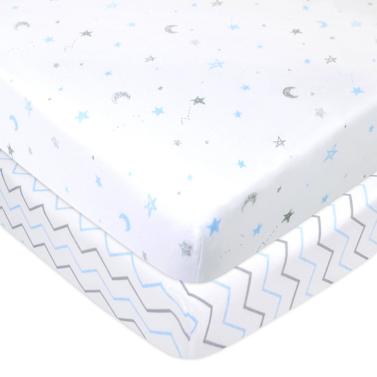 American Baby Company Printed 100% Natural Cotton Jersey Knit Fitted Pack N Play Playard Sheet, Soft Breathable, for Boys and Gi
