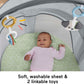 Fisher-Price Portable Bassinet On-The-Go Baby Dome, Travel Play Space With Developmental Newborn Toys & Canopy, Puppy Perfection