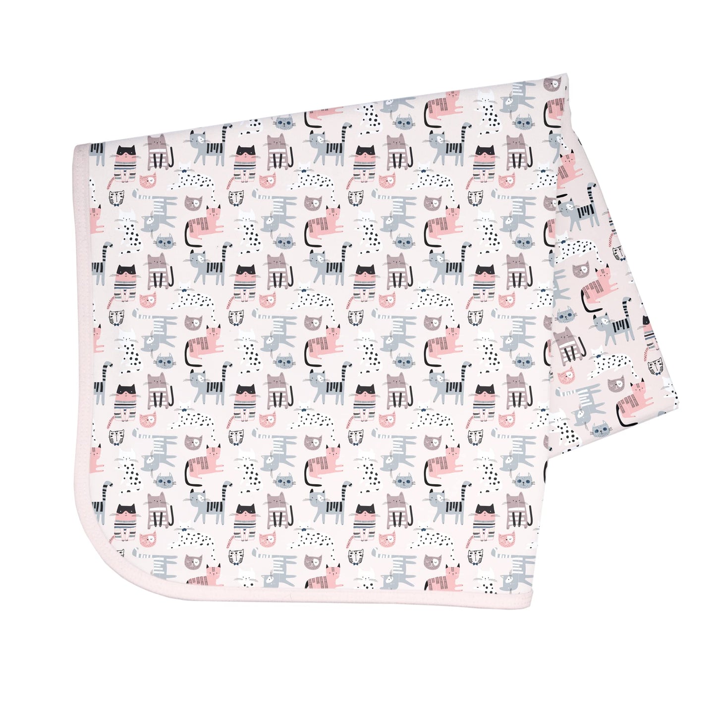 Bapronbaby Kitty Splash Mat - Waterproof Catch-All For Under High Chairs, Floors, Tables, Playtime Or Arts & Crafts - Machine Wa