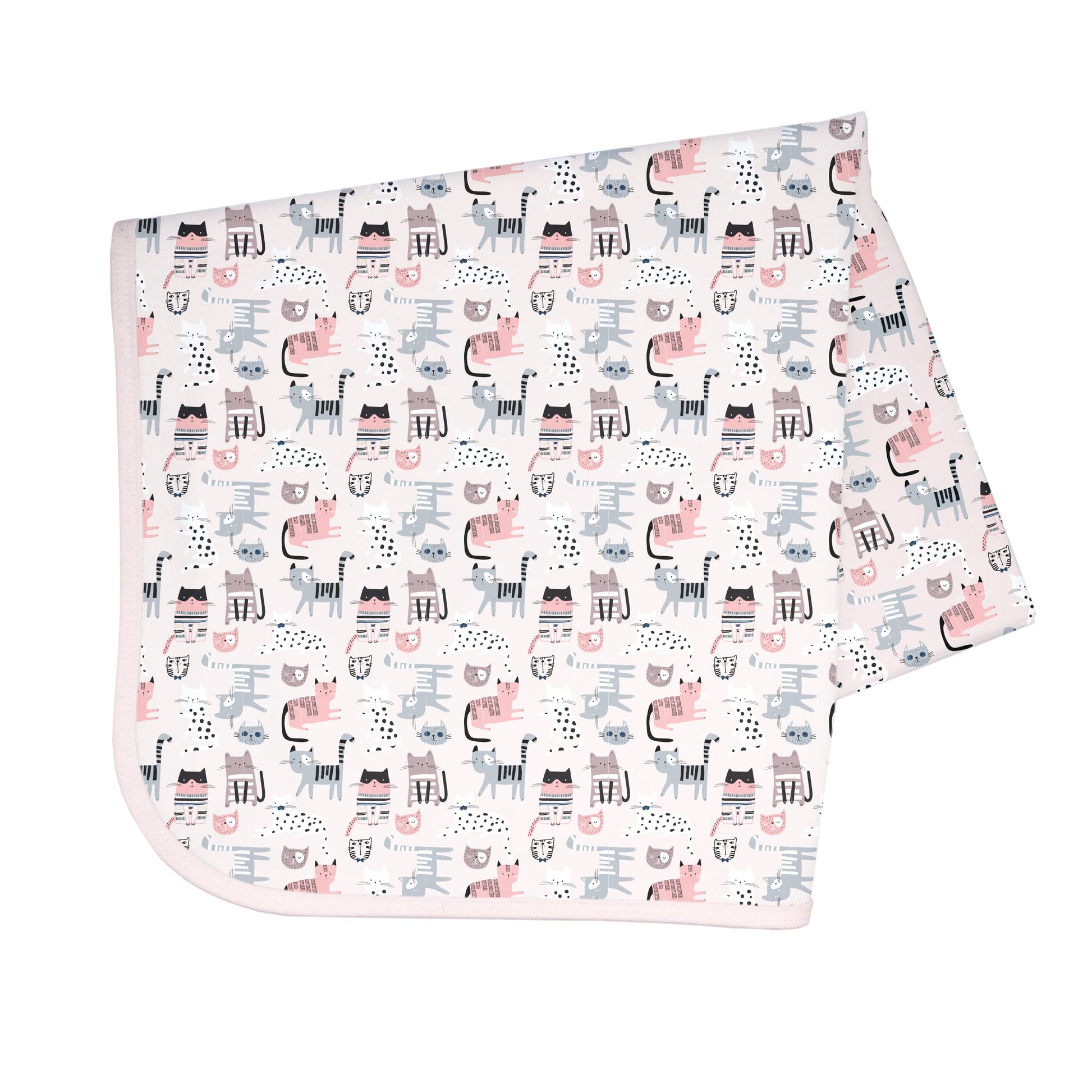 Bapronbaby Kitty Splash Mat - Waterproof Catch-All For Under High Chairs, Floors, Tables, Playtime Or Arts & Crafts - Machine Wa