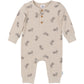 Gerber Modern Moments Baby Boys' Henley Romper, Bicycles, 24 Months