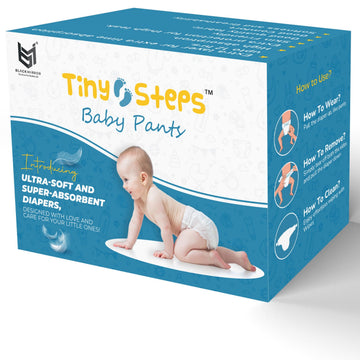 Tiny Steps Baby Pants Easy To Use Diaper With Good Absorption And Comfort  L (11 Pieces)