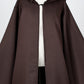Togrop Knight Costume For Kids Robe Hooded Boys Cloak Cosplay Brown 12-14 Years